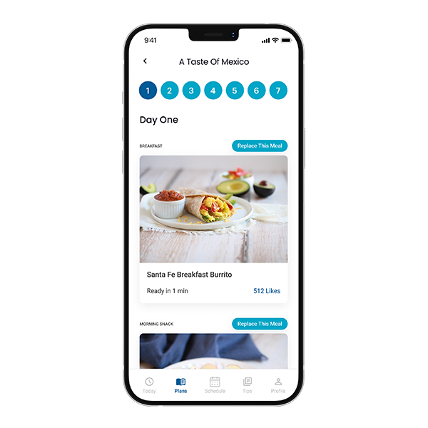 Thryvly meal suggestions and plans